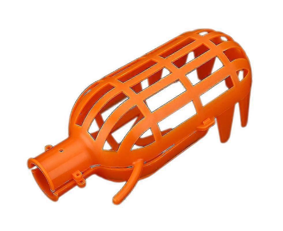 Portable Fruit Picker Catcher Labor Saving Gardening Farm Picking Device Tool-Orange