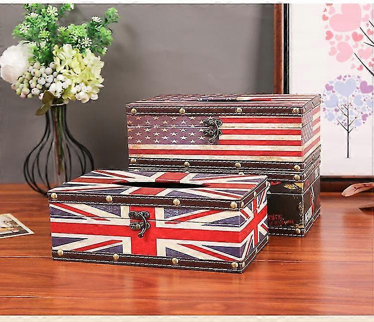 Holz Tissue Box Container Handtuch Serviette Tissue