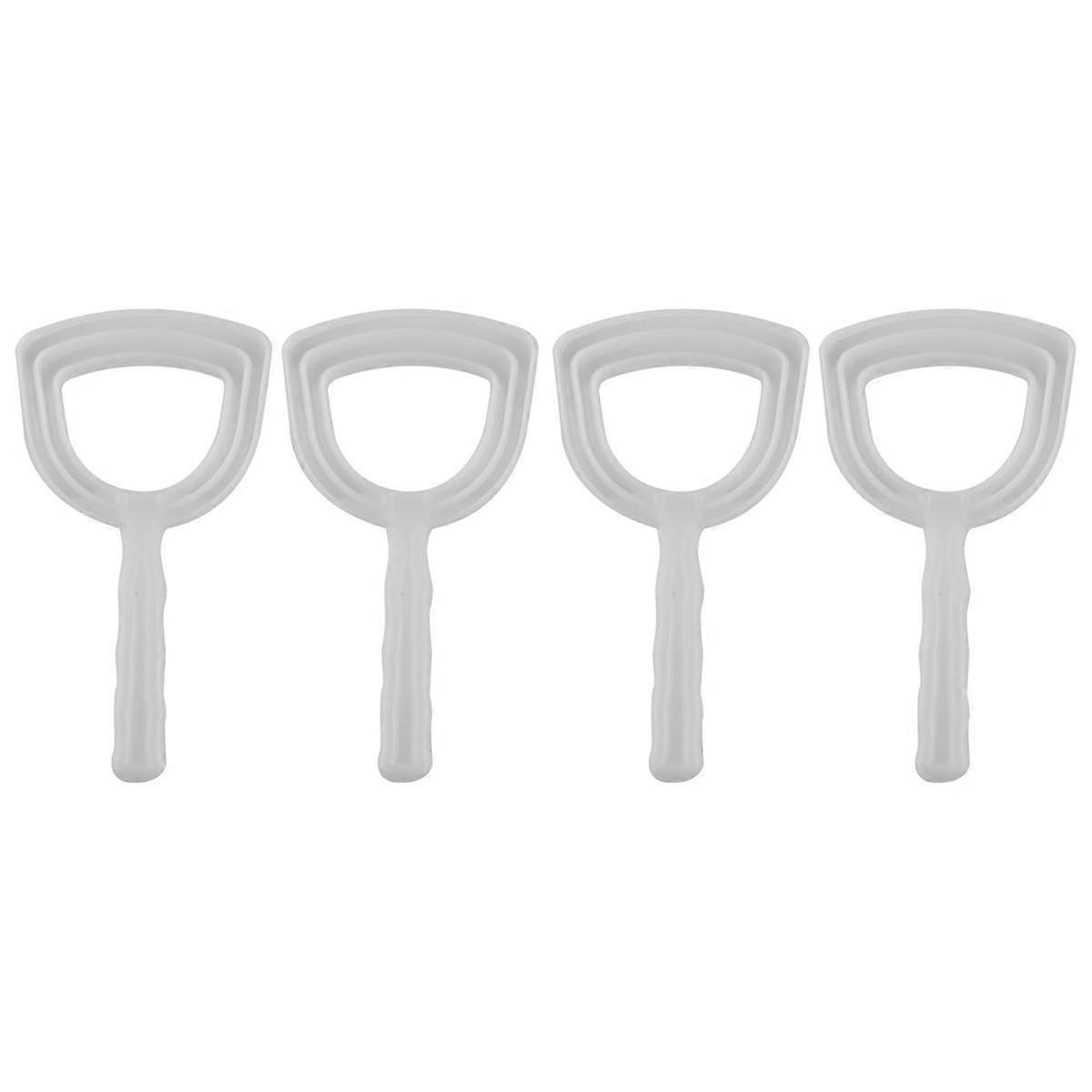 Meat Scraper Bone Dust Scraper Bone Scraper White Poly Scraper Bone Dust Remover Square Bone Dust Scraper