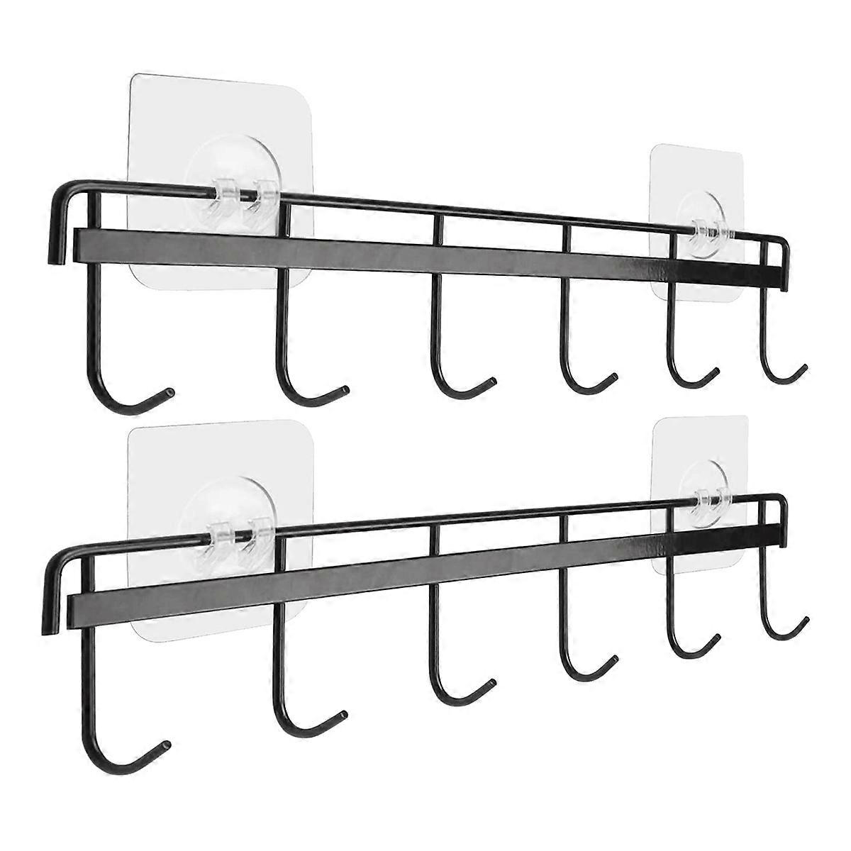 Towel Bar Hanging Holder Door Punching Free Storage Rack Kitchen Cabinet Towel Rag Rack Kitchen Pri