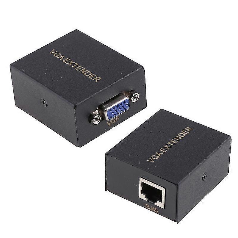 Vga Rj45 Extender Smooth Monitor Vedio Signal Transfer Resolution 1920x1440p