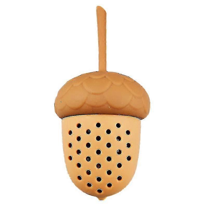 Acorn Shape Tea Infuser Silicone Infusions Tea Bag Strainer Kitchen Accesso