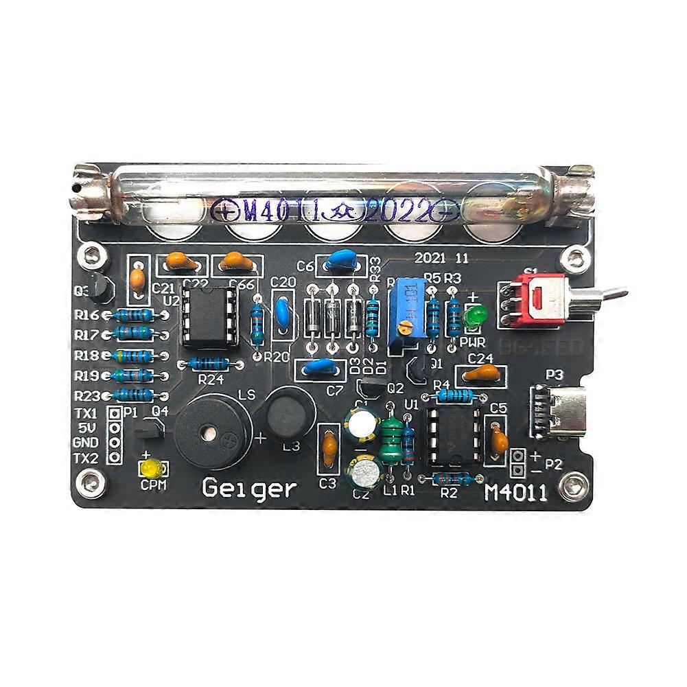 DIY Nuclear Radiation Detector Meter Geiger Counter Circuit Board Kit Module Radiation X  -Ray Detector DIY Tool
