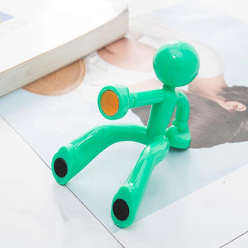 Creative Mountaineer Refrigerator Magnet - green