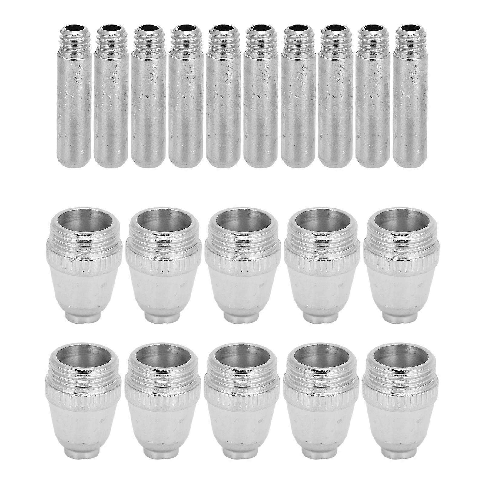 20Pcs Plasma Cutting Torch Consumables Electrode Tip Nozzle for AG-60 SG55 Cutter