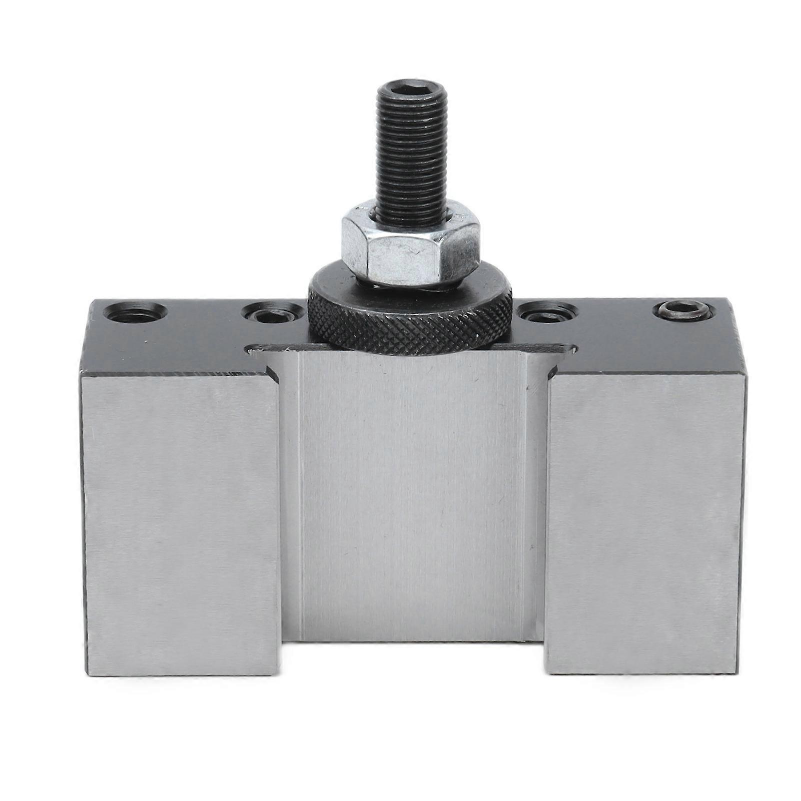 Lathe Tool Holder Convenient Accurate Hardened Carbon Steel Sturdy Durable Fast Change Tool Holder