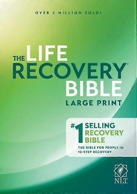 Life Recovery Bible Nlt Large Print by Tyndale Paperback Book