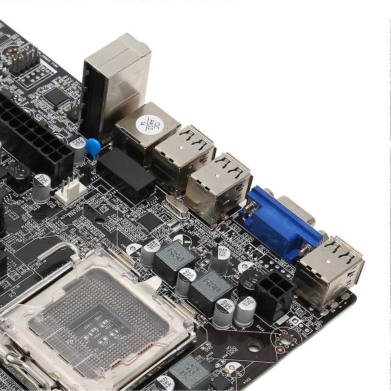 G41 DDR3 Mainboard Dual Channel Unterstützung 8G Speicher für LGA 771/775 Prozessoren M ATX Motherboard für Desktop-PC
