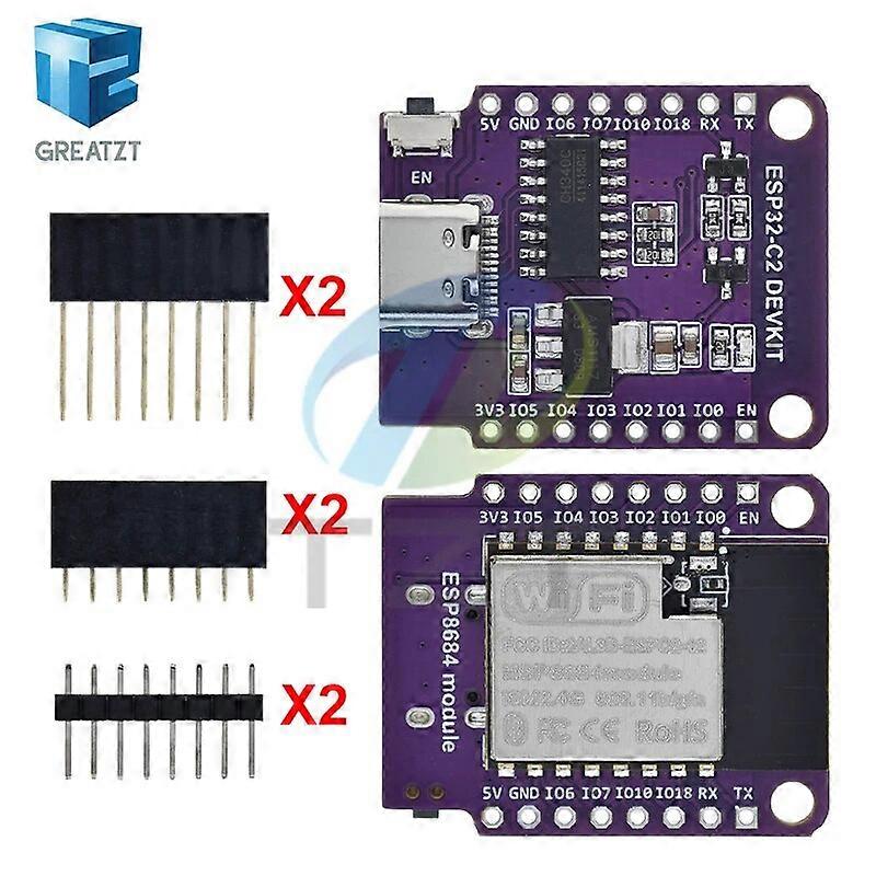 Wemos D1 Mini ESP8266 ESP32 ESP32-C2 ESPC2-12 DevKit Seriel WIFI + Bluetooth CH340G ESP8684 Udviklingskortmodul Til Arduino
