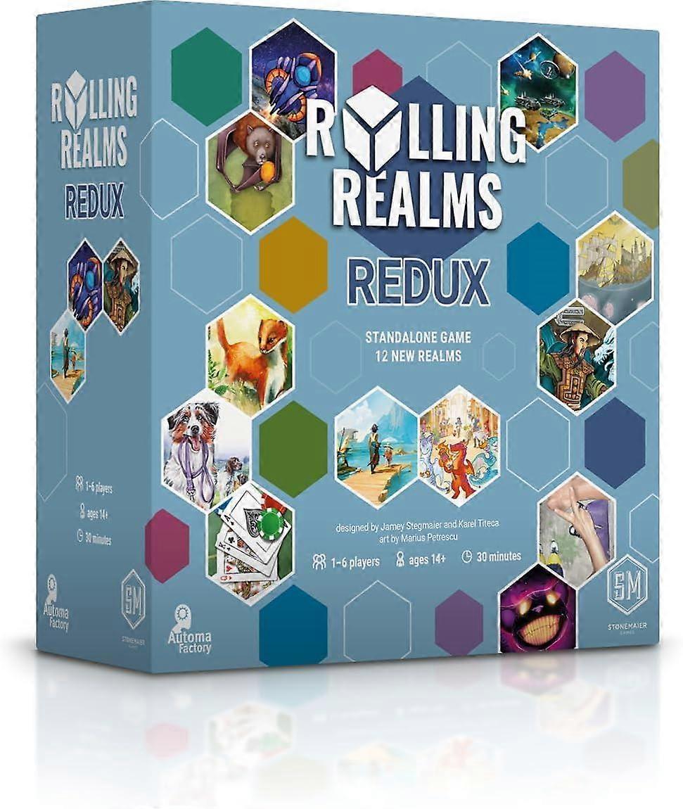 Rolling Realms Redux Board Game