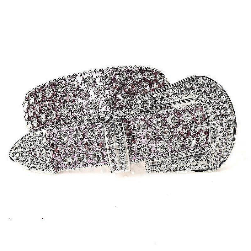 حزام حجر الراين للرجال والنساء الجينز أزياء جميع المباريات أحزمة مرصعة