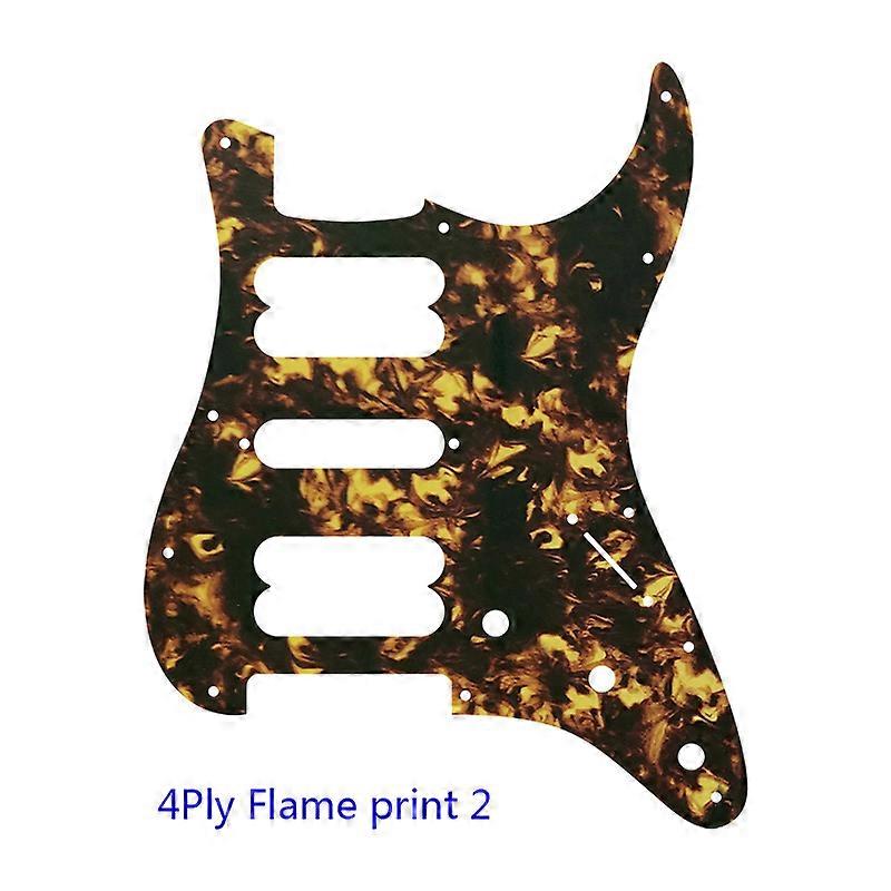 Custom Guitar Parts -For 72'11 Screw Hole Standard St HSH PLAYER SERIES PICKUPS Guitar Pickguard Scratch Plate Multicolor