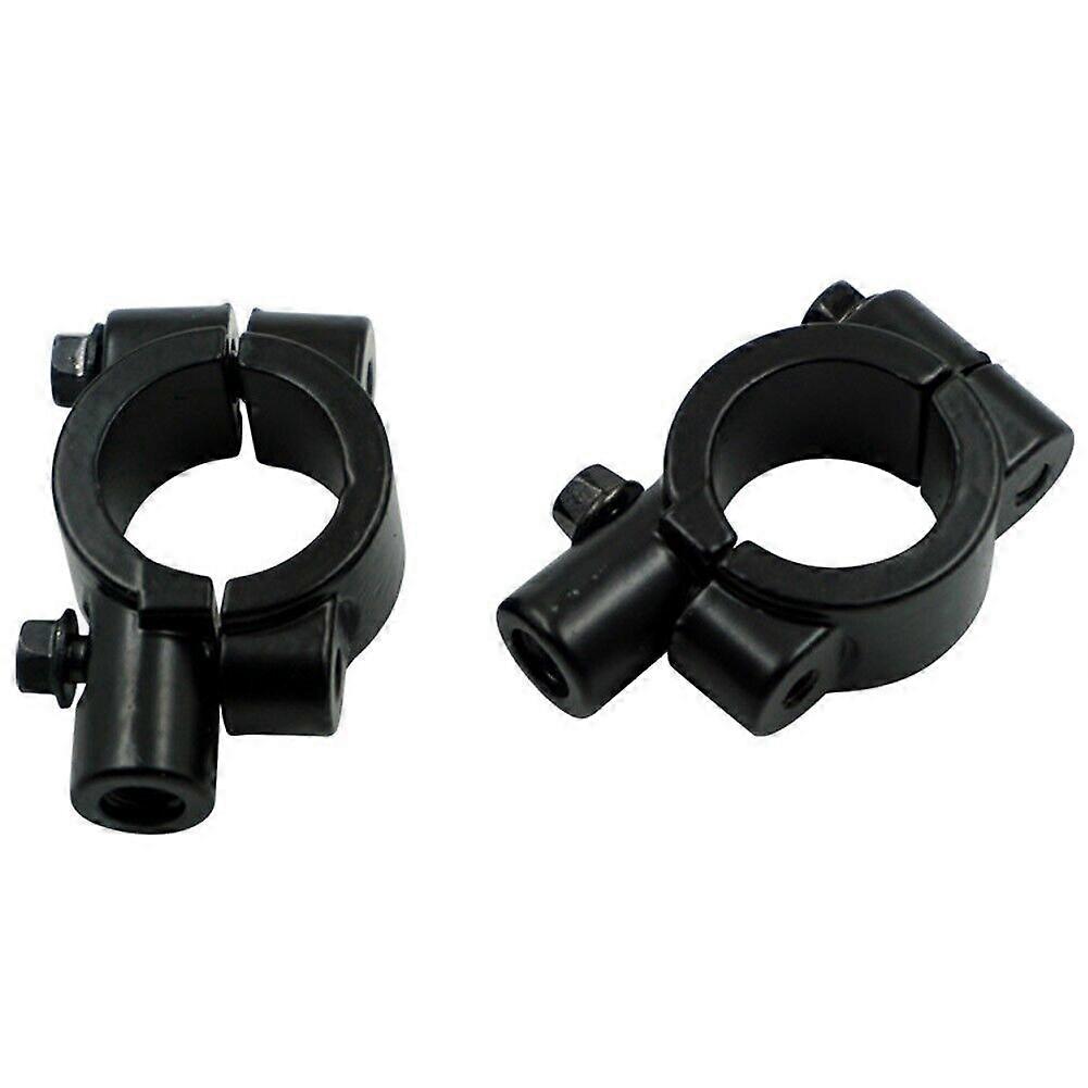 Mirror Mounts Anti-rust Brand Handle Inch Made From Good Alluminum Alloy.(black)(2pcs)