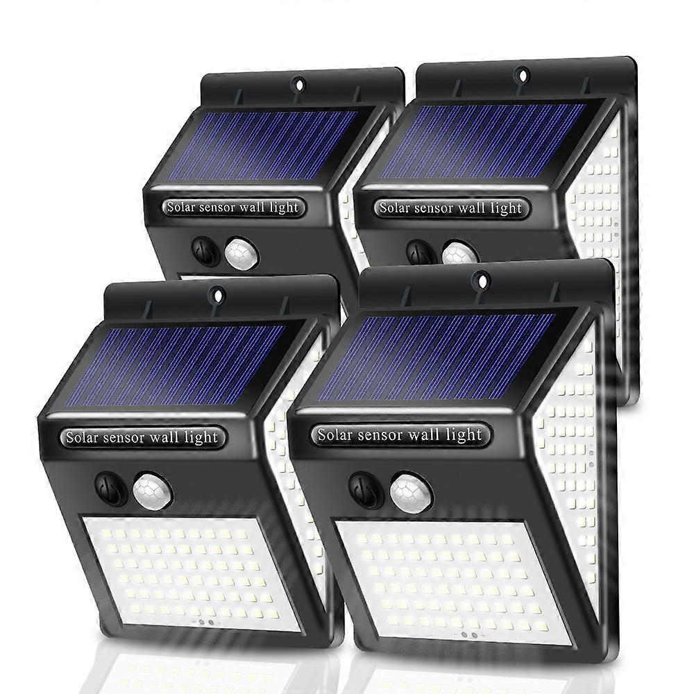 Outdoor Solar Lights Wireless Motion Sensor Lights Wall Lights Easy-to-Install Security Lights