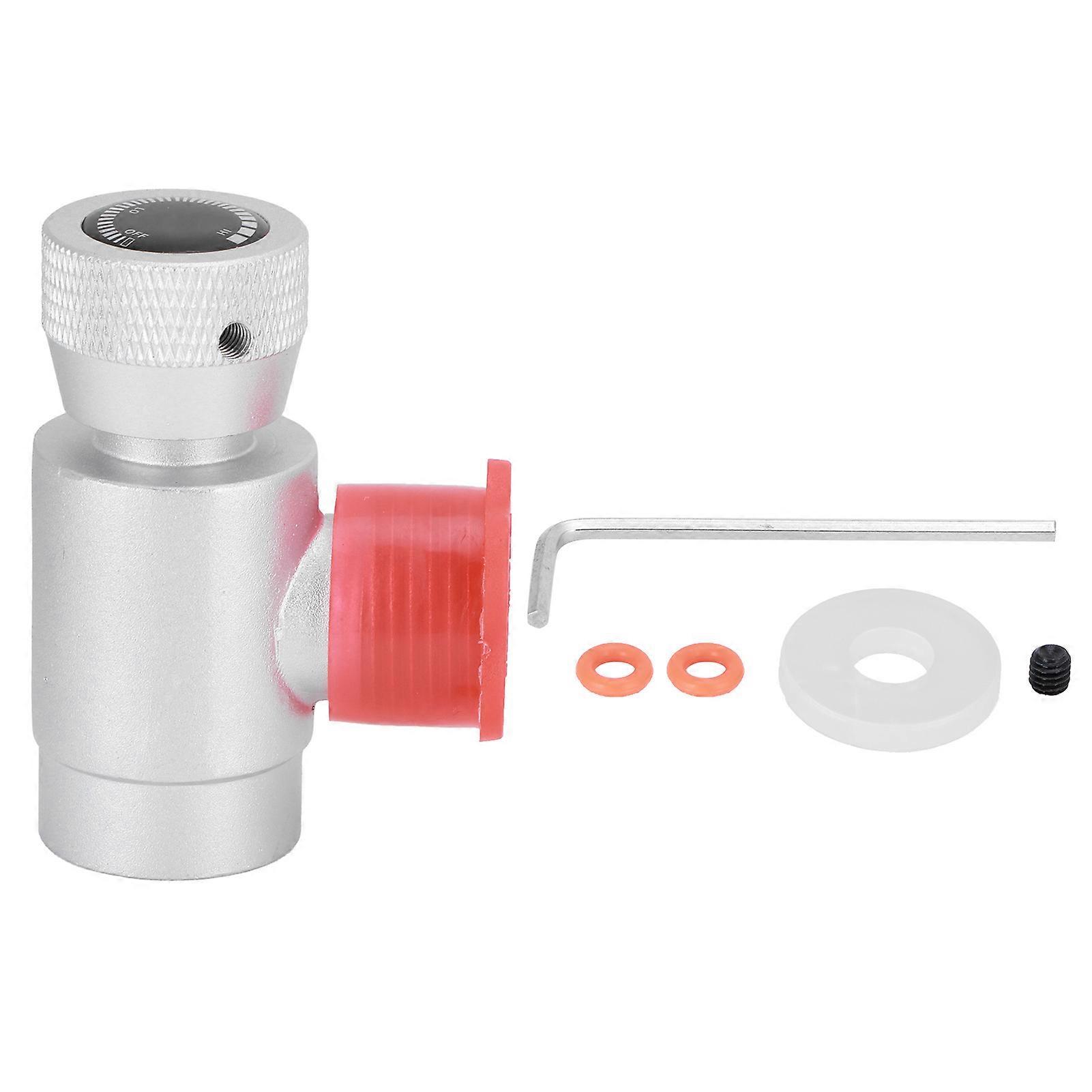 CO2 W21.814 Thread Refill Adapter Connector Integrated Aluminum Soda Maker Refill Connector(YMCAT)