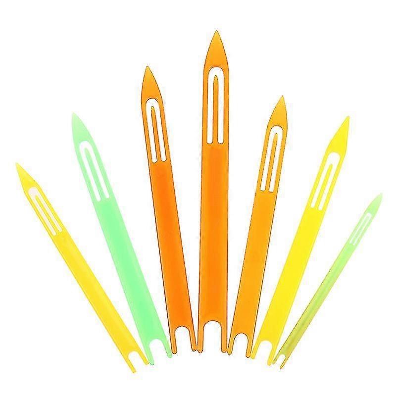 7pcs/set Fishing Netting Needle Repair Net Line Mending Weaving Rustproof Shuttles