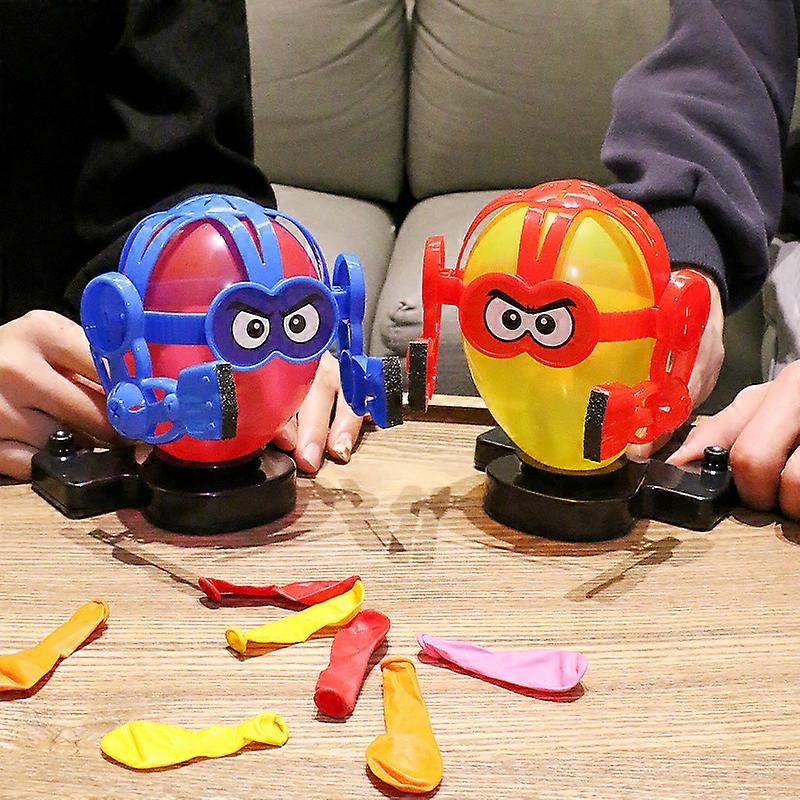 2 Sets of Interactive Balloon Pop Game For Kids And Families Hand-controlled Balloon Fencing Puppets For Fun And Competitive Play Tabletop Game For Pa