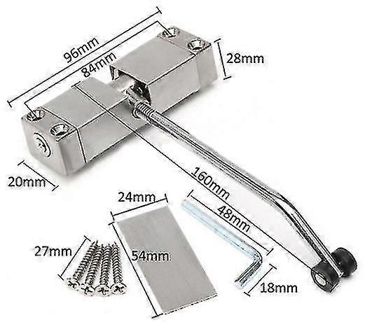 Automatic Mounted Door Closer Surface Door Closer 160