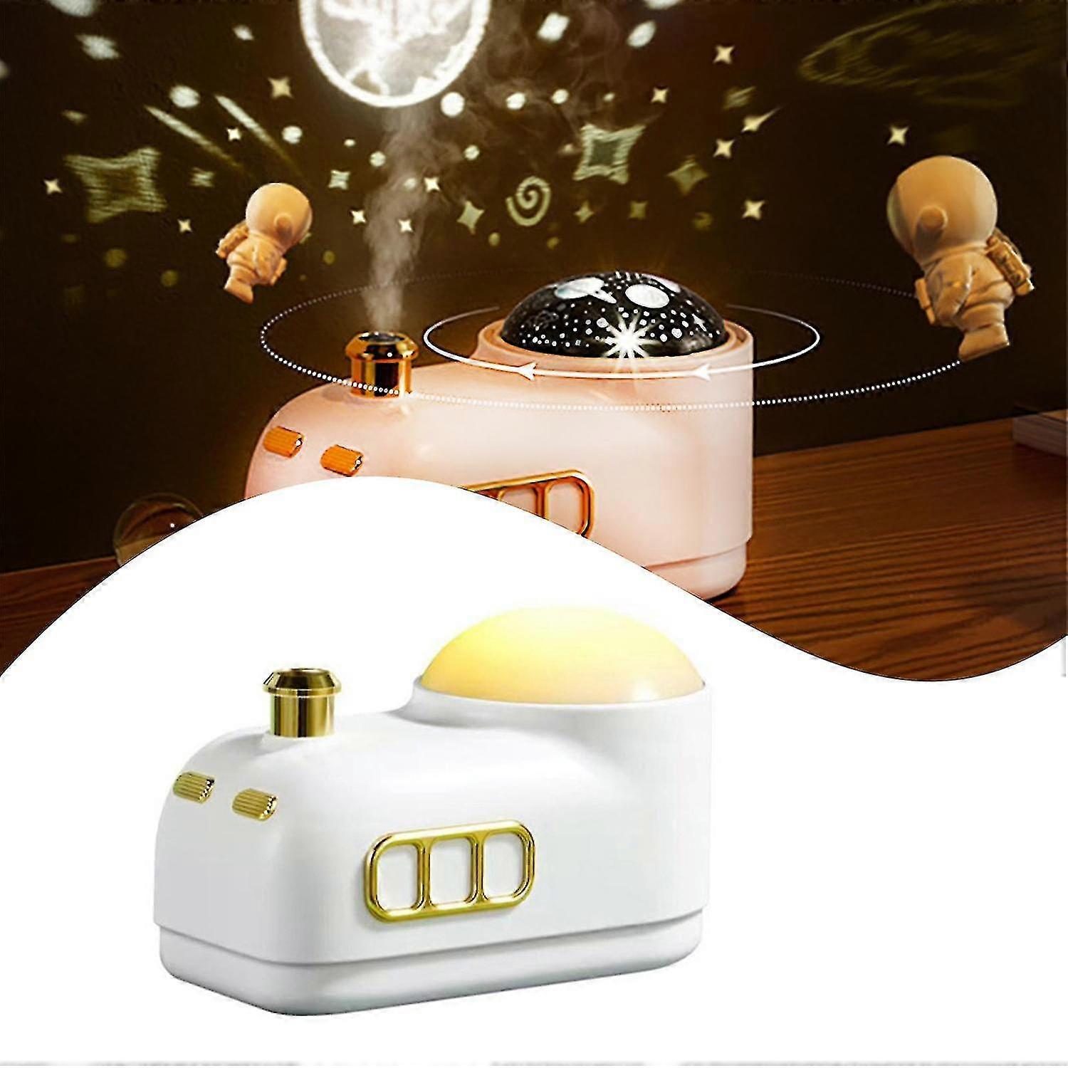 350ml Humidifier Ultra Quiet with Lights Cute Portable Train Decoration Home