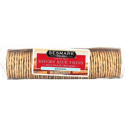 Sesmark Cracker Thin Savory ,3.2 Oz(Case Of 12)