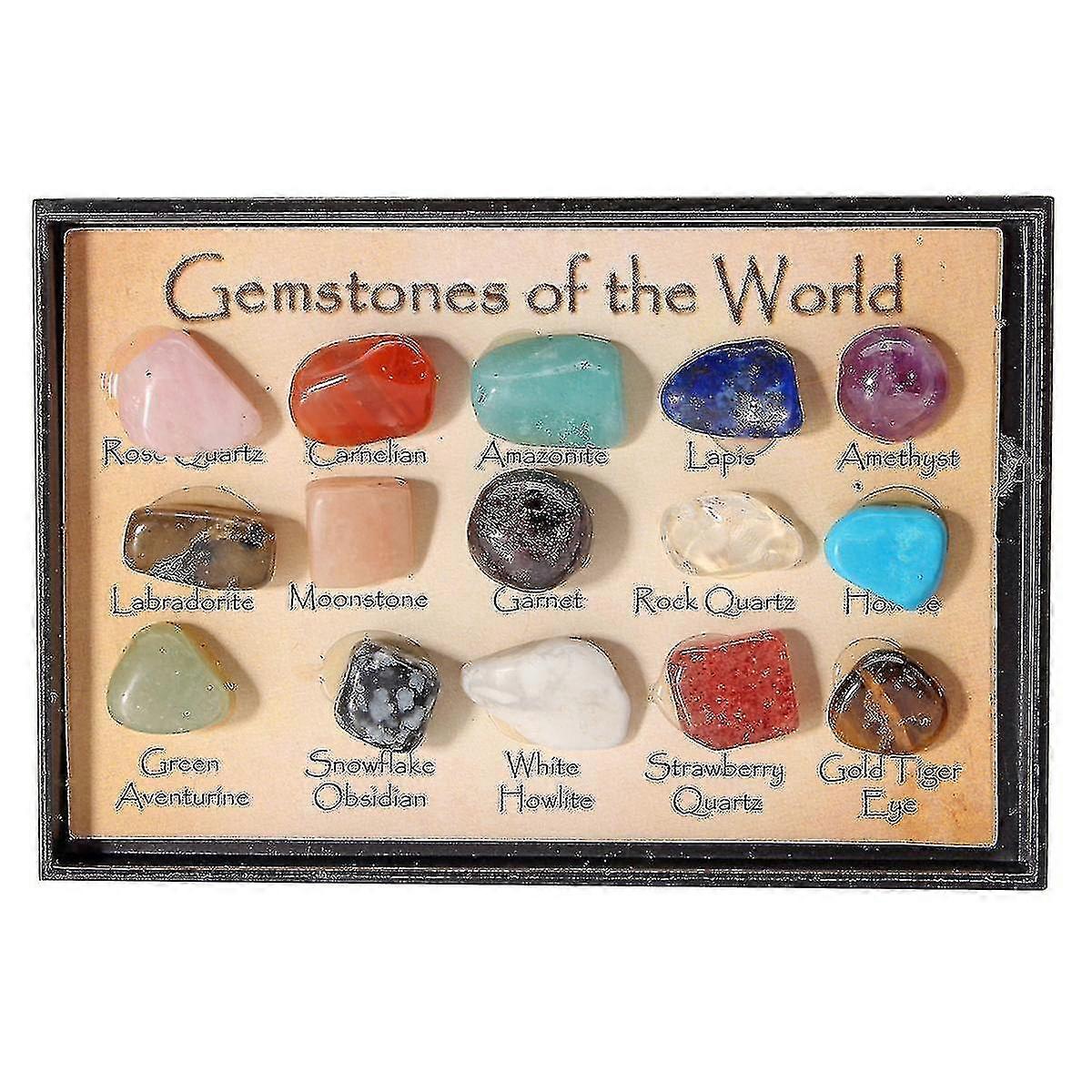 ロックコレクションミックス宝石クリスタルナチュラルティーチングミネラル鉱石標本