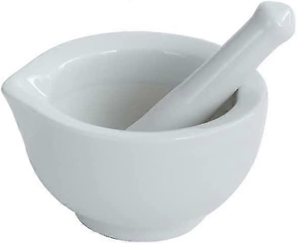 Mini Ceramic Mortar And Pestle Set, Pill Crusher Spice Grinder Kitchen Tool