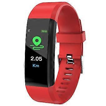 115 Plus pulsera inteligente Bluetooth reloj inteligente ritmo cardíaco monitor de presión arterial rastreador de fitness