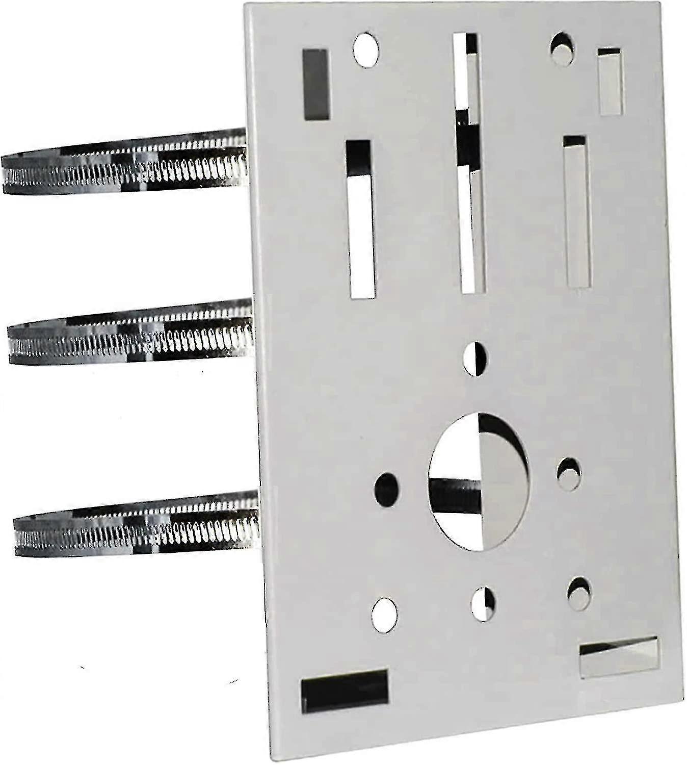 Vertical Camera Pole Mount, Metal Mount Bracket; With 3 Les, Suitable Compatible With Cctv Cameras (l Size) PXCL