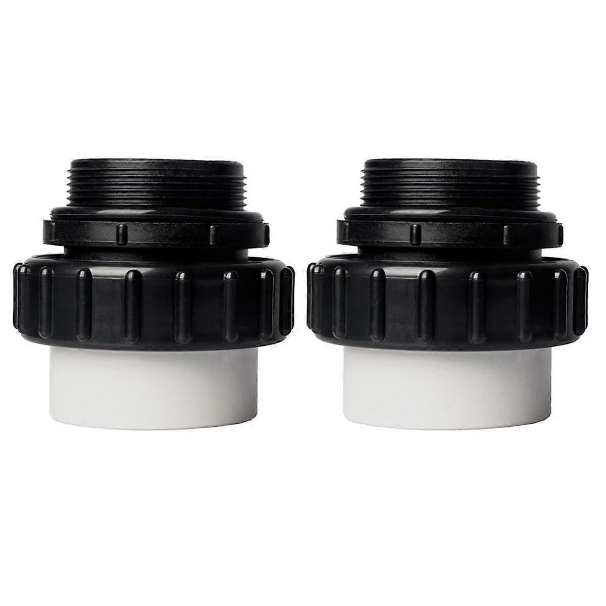 2 Inch MIP X 2 Inch High Temperature Fitting for Whisperflo Intelliflo for Schedule 40 Male Adapter(2PCS)