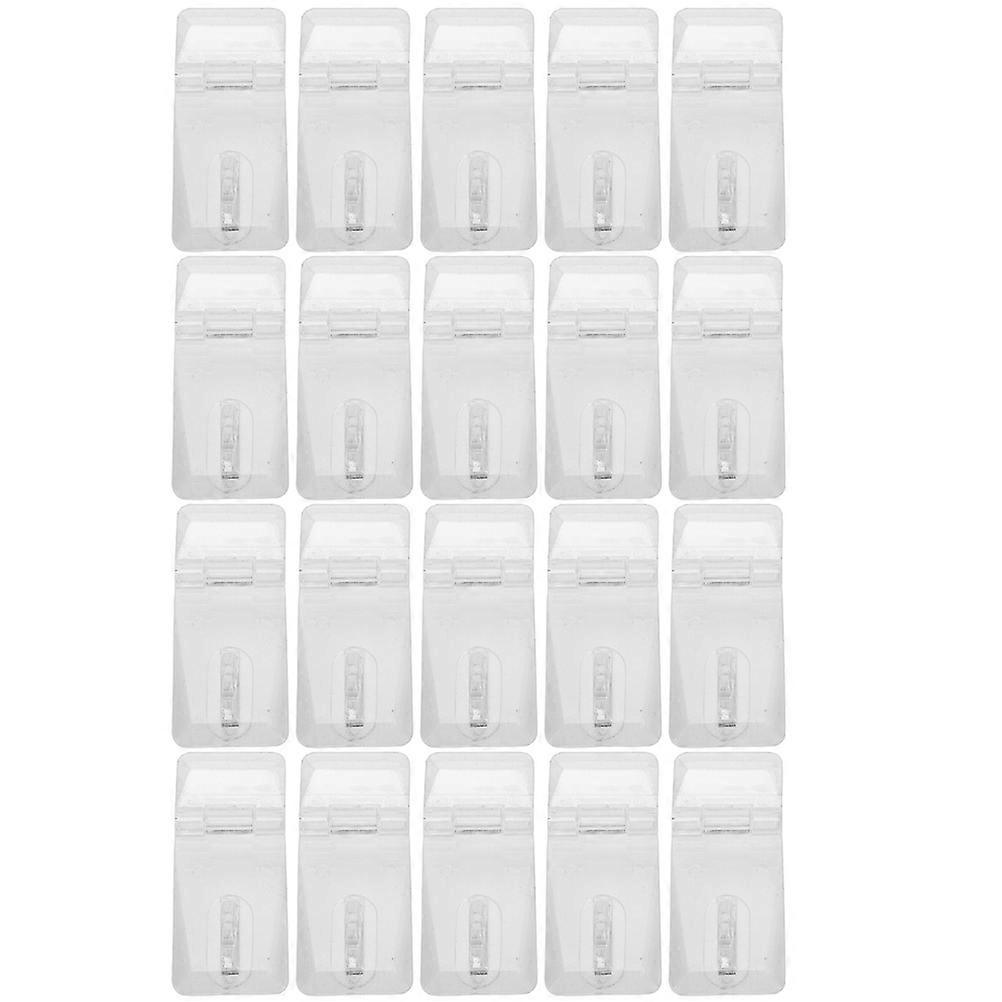 10 sets of Mini Hinge Hasp Useful Hasp Buckle Box Clear Hinge Latch Hasp Lock