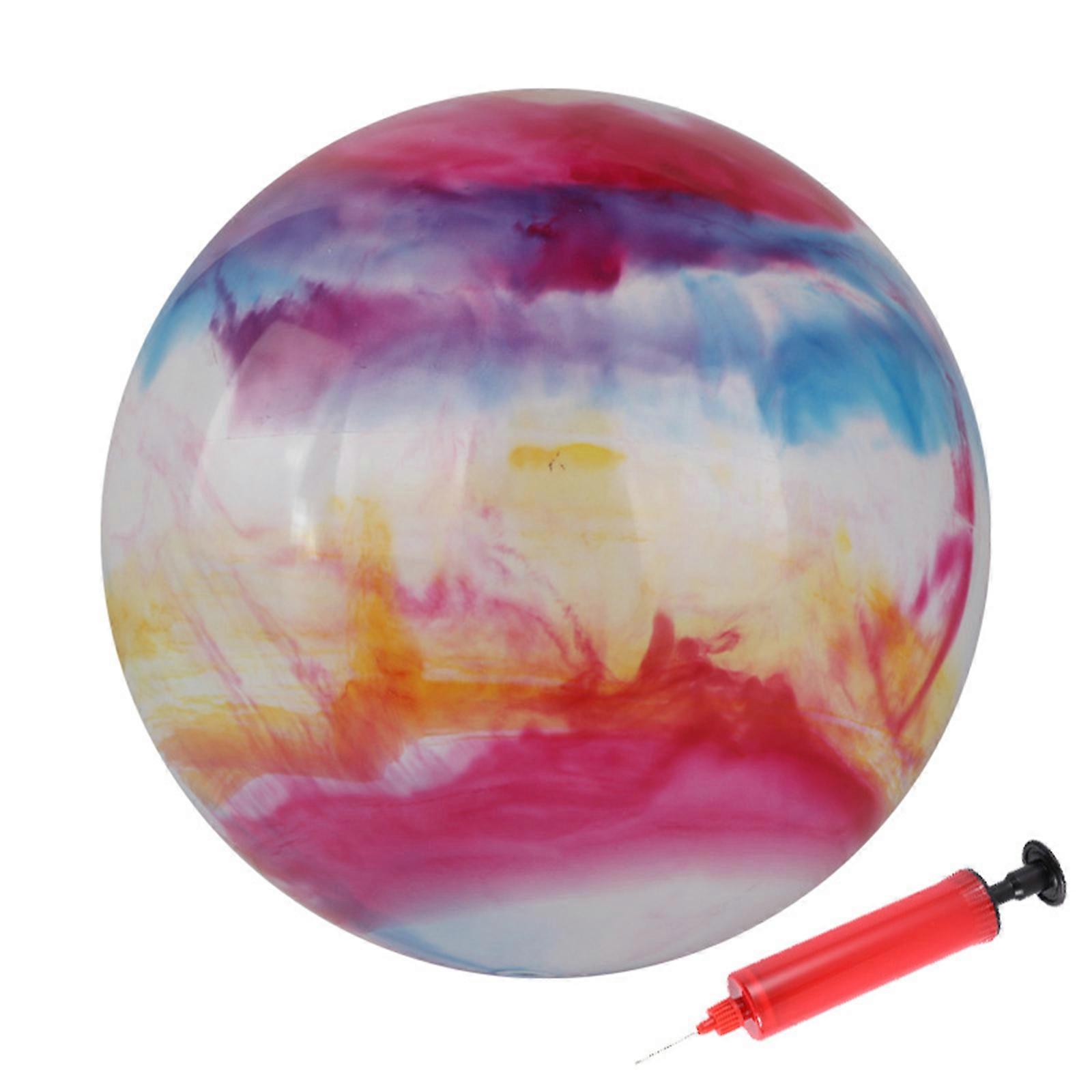9 Inch Fun Bouncy Balls, Rubber Inflatable Kick Ball Bouncing Sensory Balls with Hand Air Pump