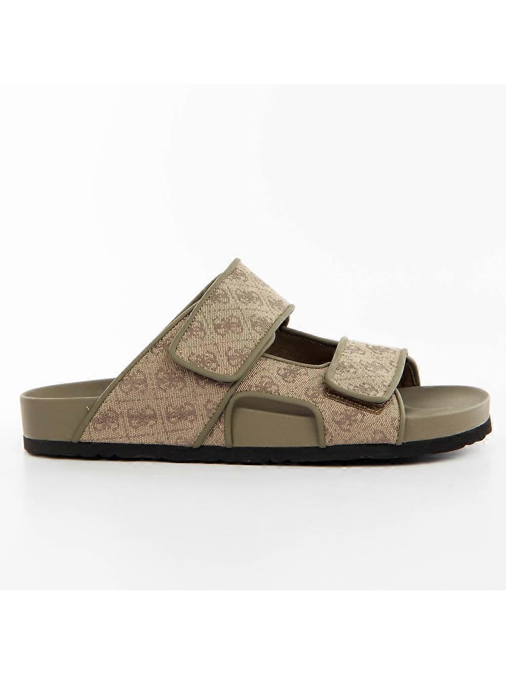 Men's Guess igea Slide Beige