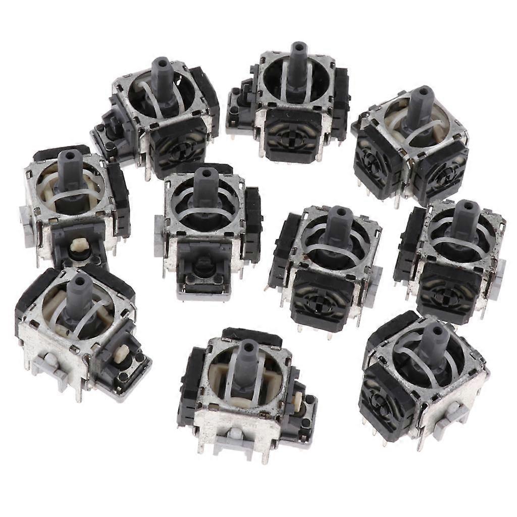 2x 10 Lot Left Right 3D Analog Joystick Rocker Thumbstick Sensor for Wii U, One, PS4, PS3 Controller Replacement Parts