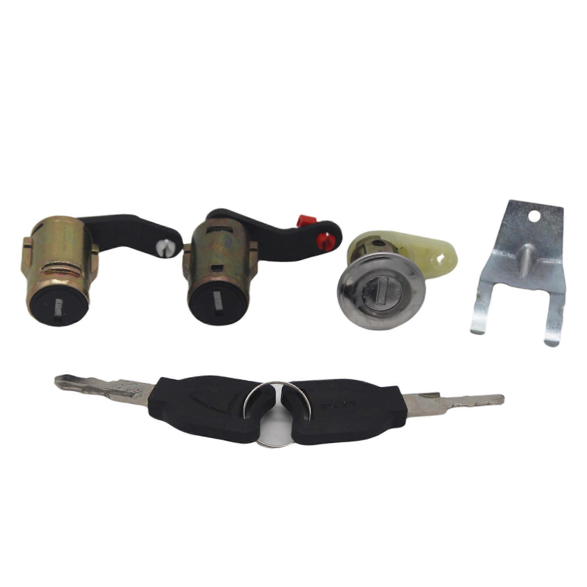 Left/right front door lock with 2 keys, for Renault Kerax Midlum (5001834847/7485116317)