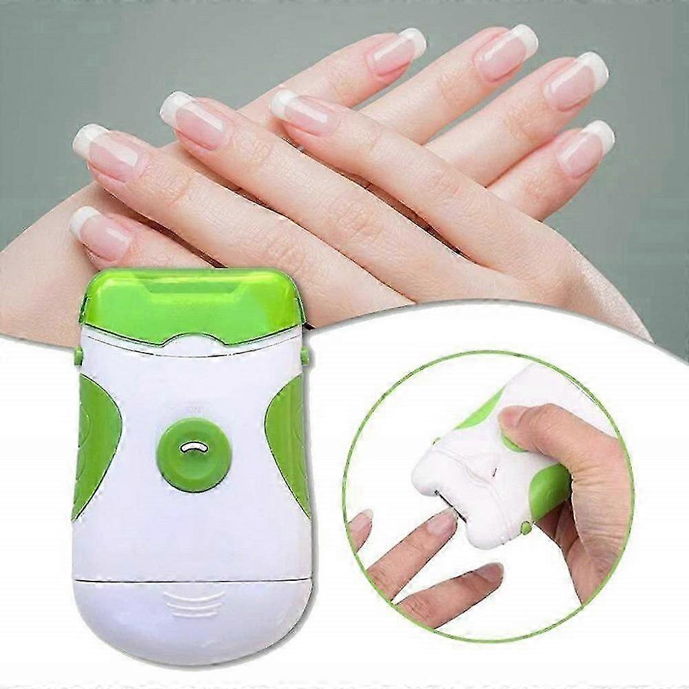Portable Electric Nail Trimmer Nail Clipper With Led Light