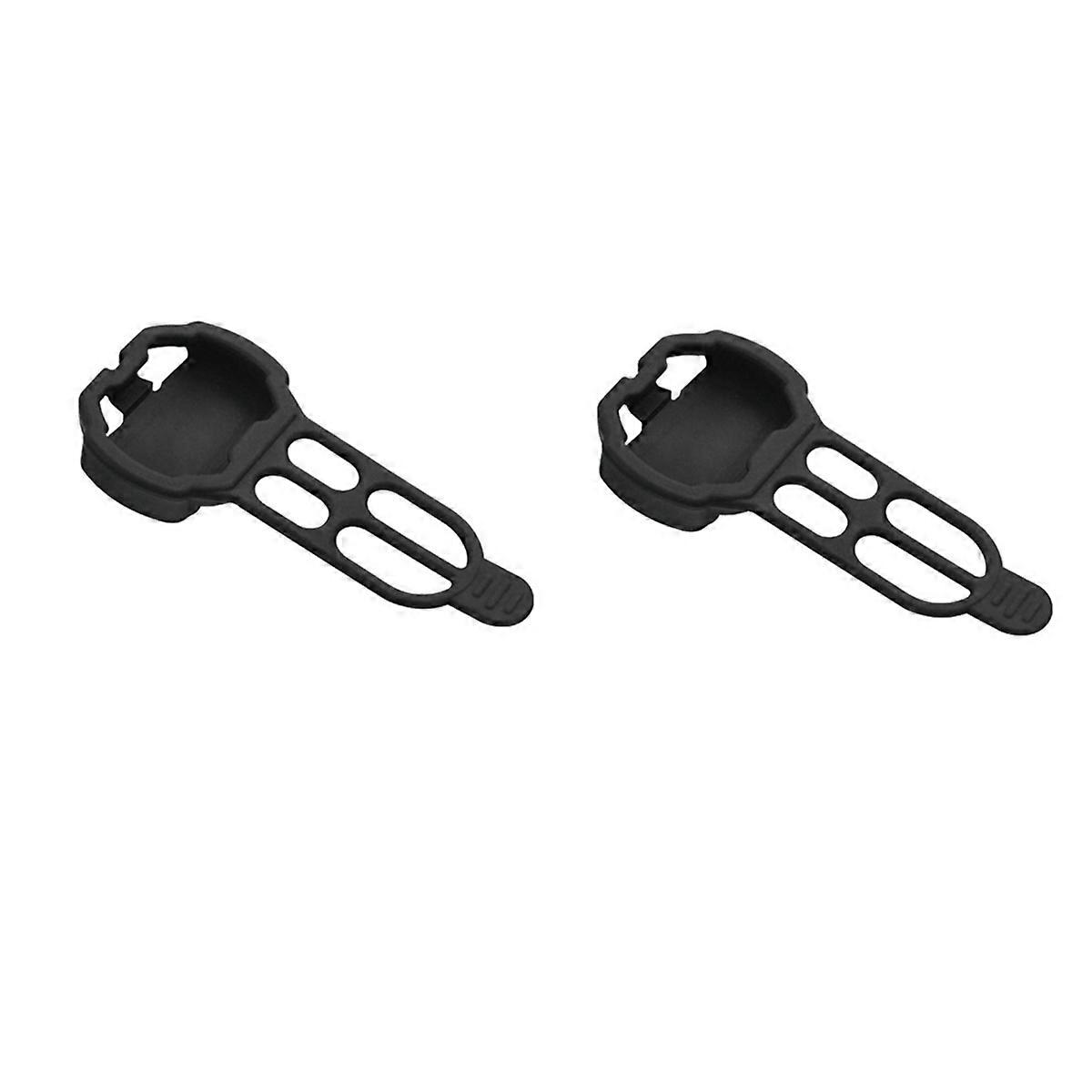 Bike Gel Skin Protective Case for Sensor, , Computer Sensor Black Cover,2Pc