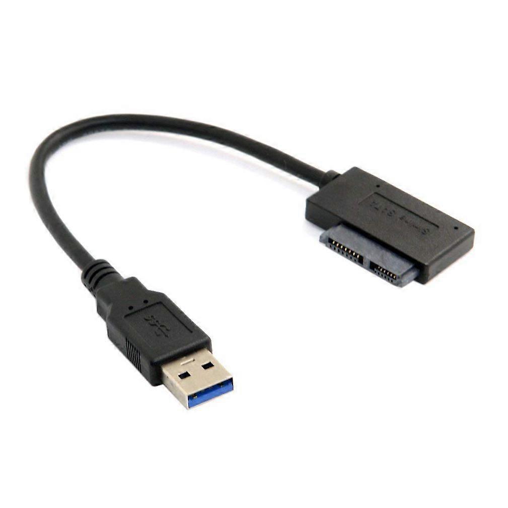 USB 3.0 to 7+6 13Pin Slimline SATA CD/DVD ROM Optical Drive
