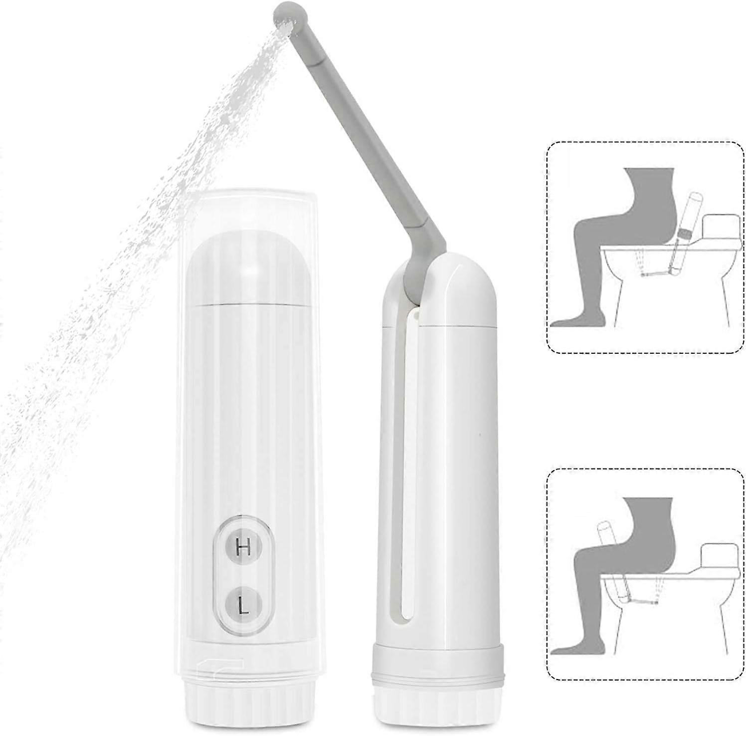 Travel Bidet, Waterproof Electric Bidet Sprayer with Automatic Decompression Film and Nozzle 180 Degree Adjustment for Baby Wash, Personal Care, Disab