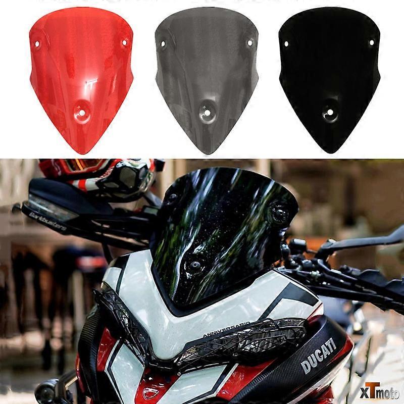 Motorcycle Accessories Windshield Sport Windscreen For DUCATI MULTISTRADA MTS950 950S MTS1200 1200S MTS1260 ENDURO 2015-2021