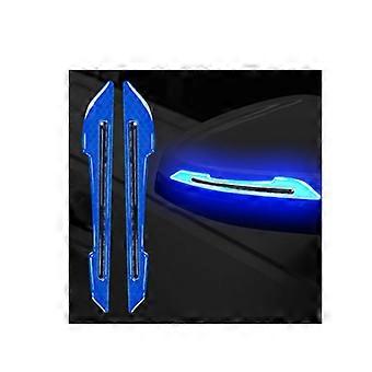 2pcs/set Auto Car Reflector Decal Rearview Mirror Warning Stickers Reflective Safety Strip