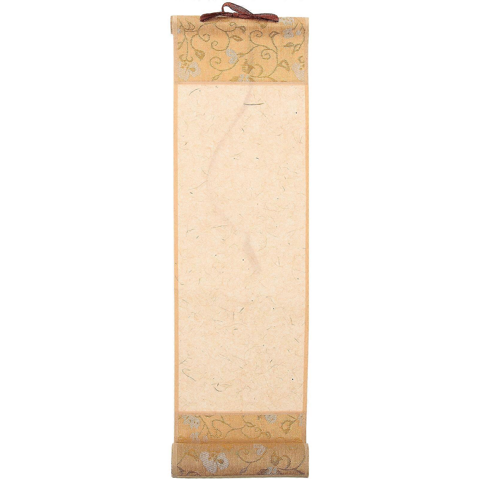 Blank Scroll for Painting Chinese Blank Calligraphy Paper Chinese Painting Scroll Blank Painting Paper