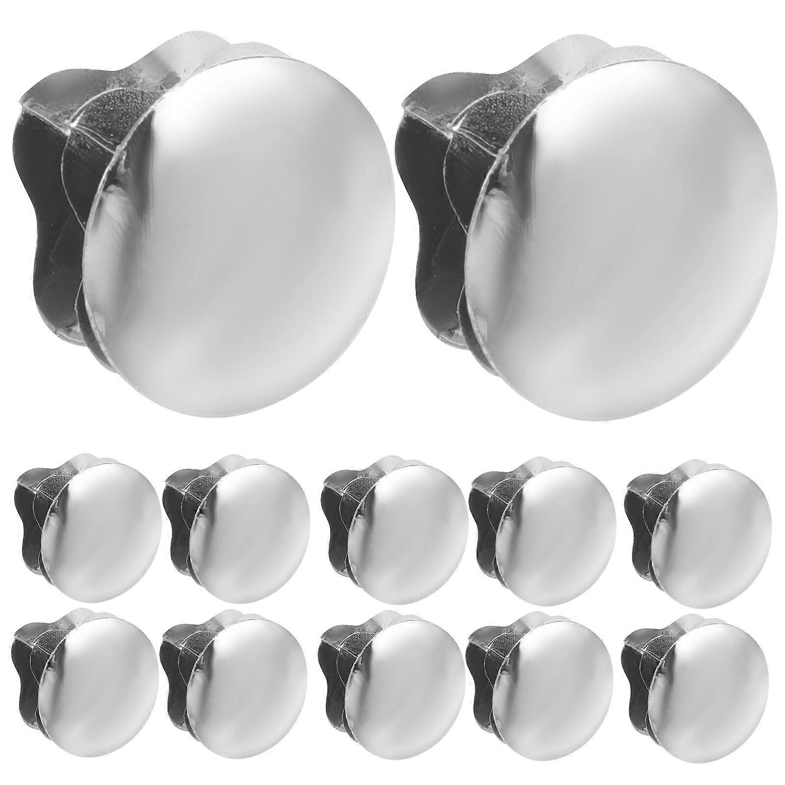 20pcs Round Plastic Plugs Tubing Insert End Cap for Tubing Fence Pipe Post