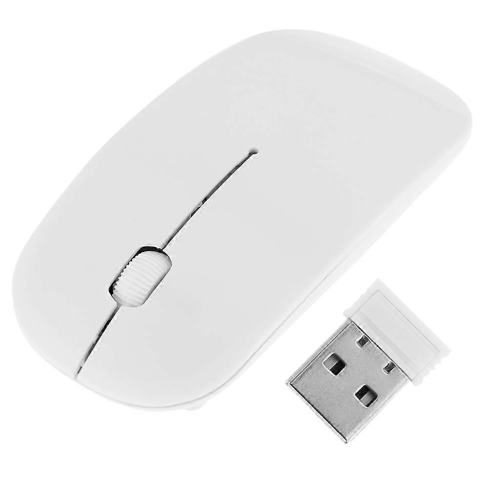 2.4GHz 1,000DPI Ultra-thin 3-Button Wireless Photoelectric Mouse