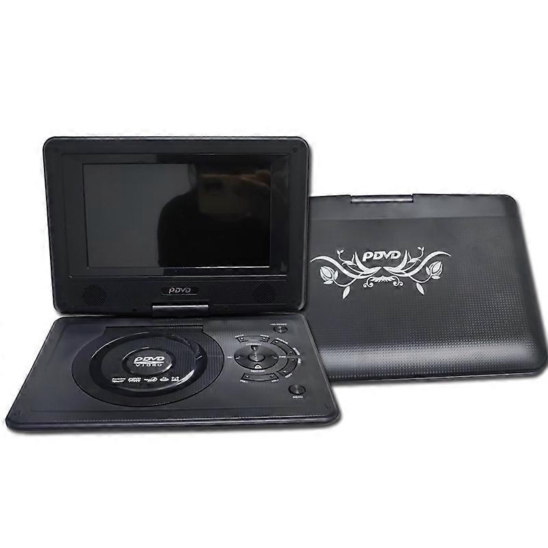 9'' Portable 3D TV VCD HD DVD Player LCD 270 Swivel Screen Game Joystic VCD USB