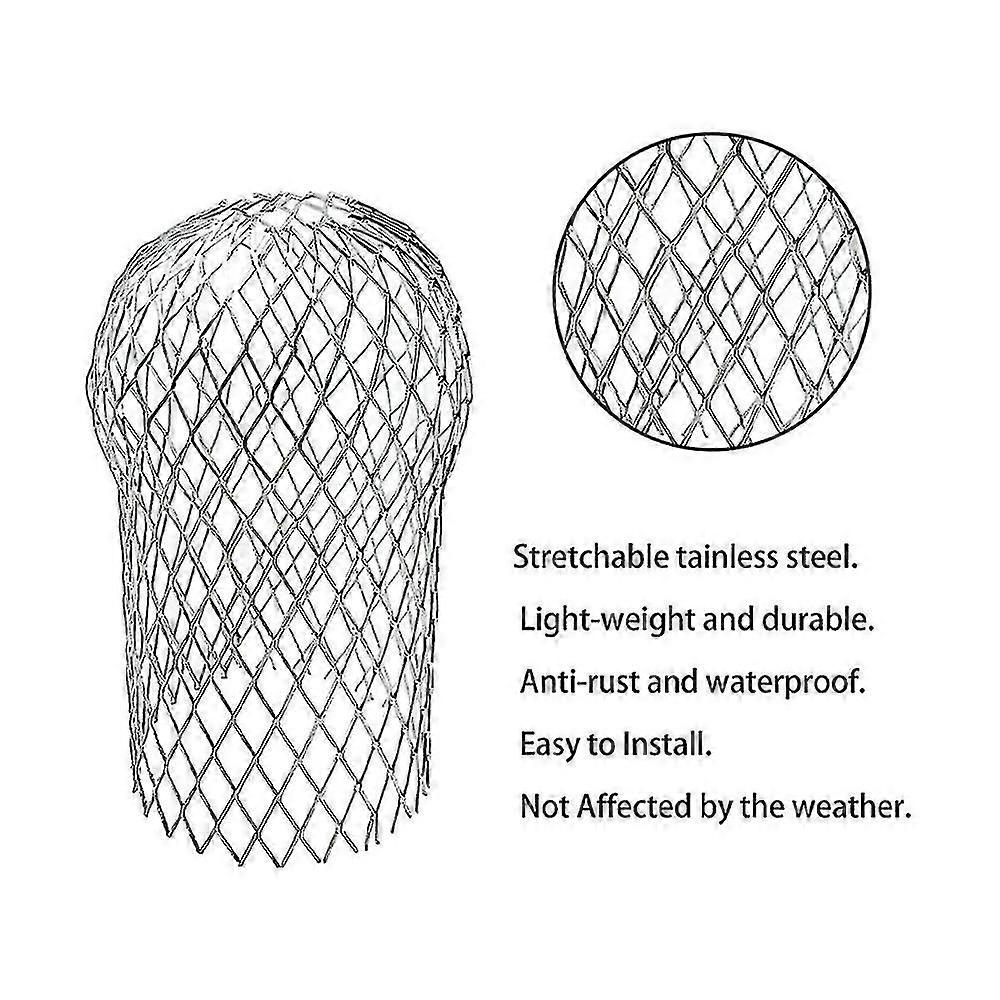 8 Pack Gutter Downspout Guards,gutter Strainer Gutter Downspout Protectors For Preventing Blockage