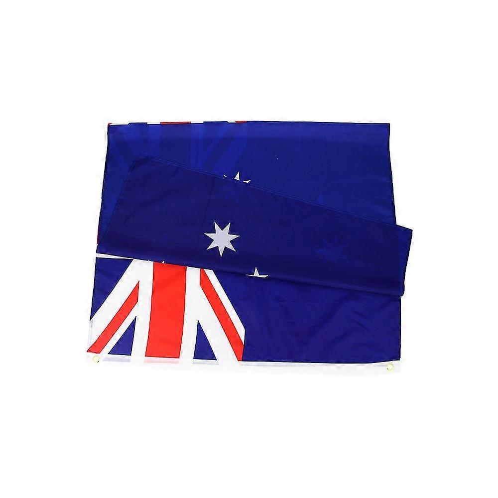 Bandiera Australia 90x150 Cm - Poliestere Antistrappo, Doppio Orlo, Occhielli In Ottone, Resistente UV - 2