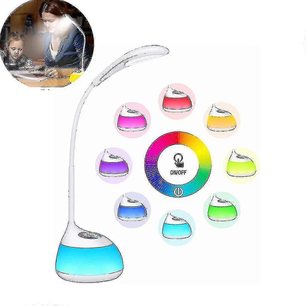 Children's Desk Lamp Dimmable Reading Lamp Usb Charging