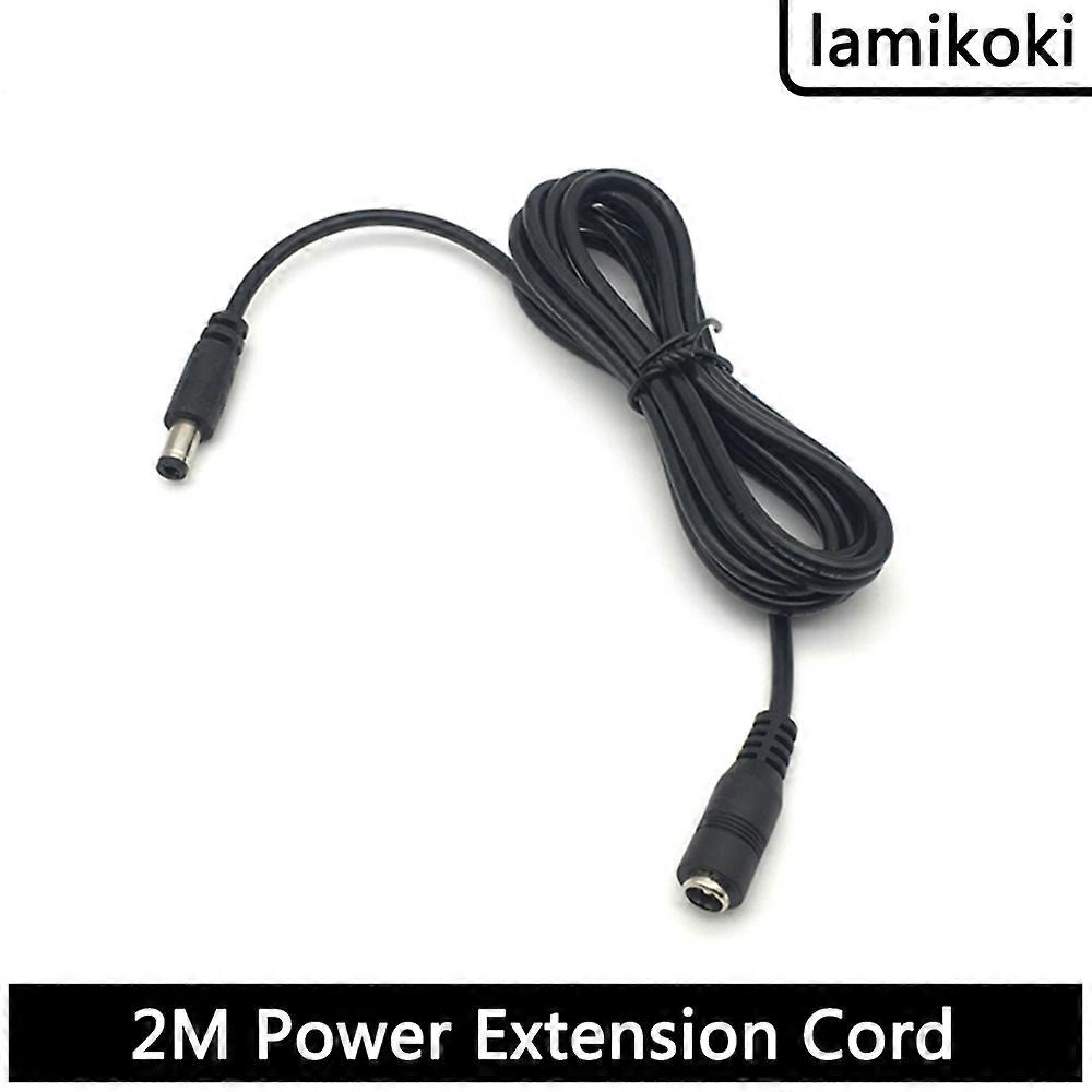 DC 5.5*2.1mm Power Extension Cord Bold 19V 24V Projector Notebook Computer Monitor Power Cord