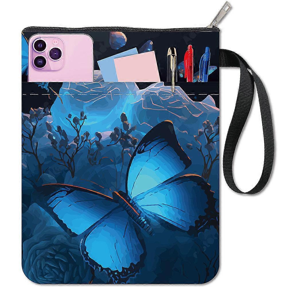 Cloth Book Cover Notebook Wraps Rectangle Butterfly 280x220mm