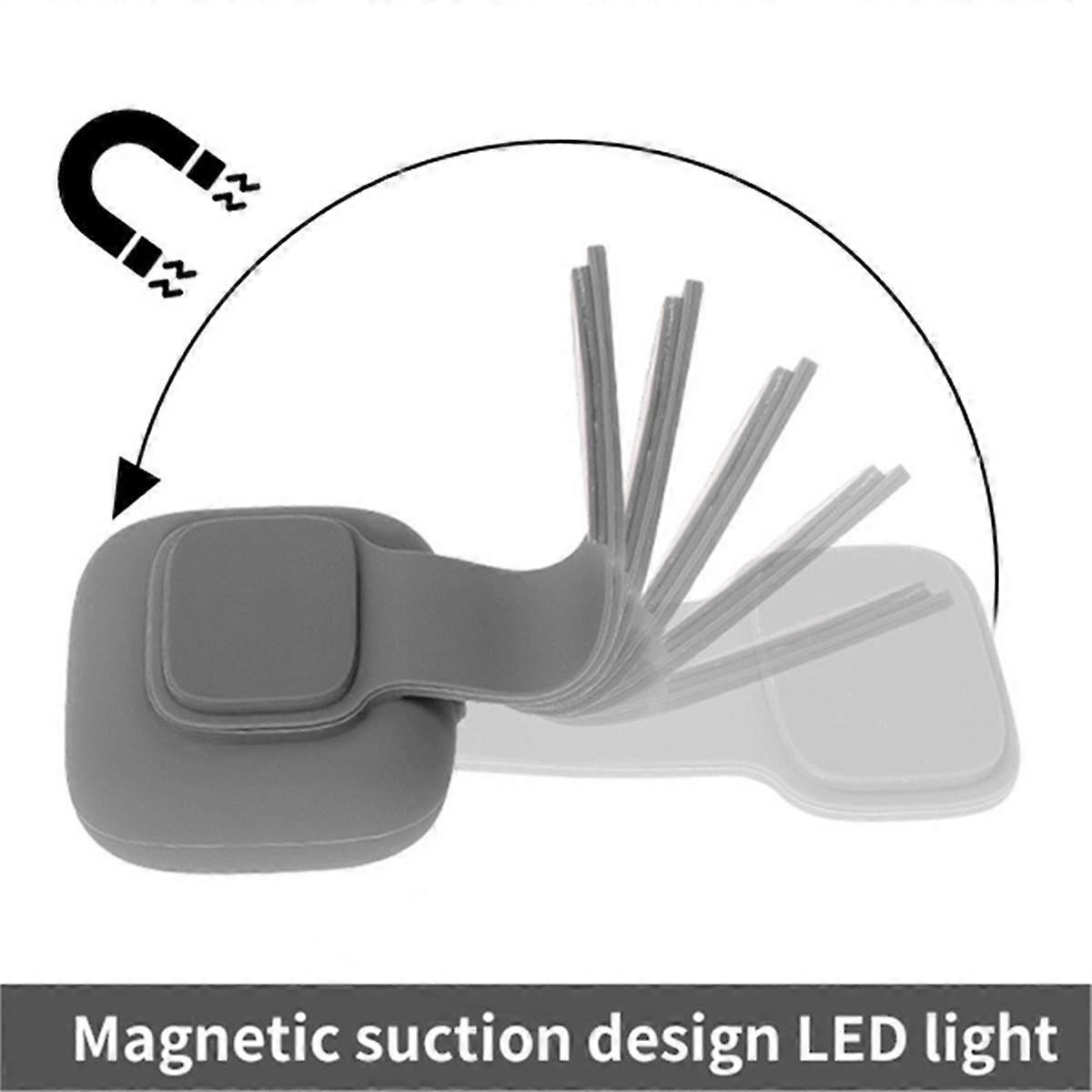 Magnetic USB Charging Running Lamp Outdoor Headlamp Mountaineering Fun Run Lamp